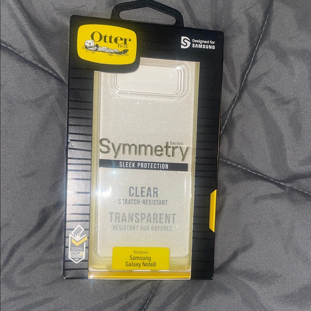 OtterBox Symmetry Series Transparent Glitter Case for Samsung Galaxy Note8
